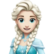 elsa frozen disney sticker