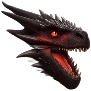 Drogon sticker