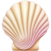Seashell sticker