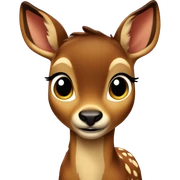 Bambi sticker