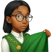 Wearing a Green Kilt sticker