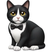 Tuxedo cat  sticker