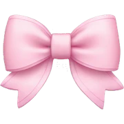 Light pink bows sticker