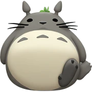 totoro sleeping sticker