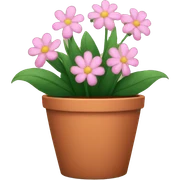 flower pot sticker