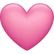 pink heart sticker