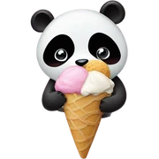 Panda eating ice cream

 sticker