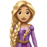 Rapunzel sticker