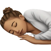 Ariana Grande sleeping sticker
