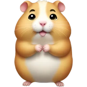 fat hamster  sticker