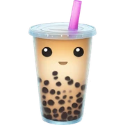Bubble tea sticker