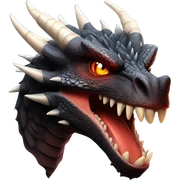 Head of Drogon  sticker