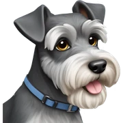 miniature schnauzer sticker