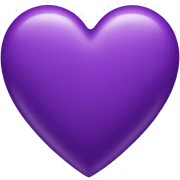 Purple heart  sticker