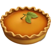 Pumpkin pie sticker