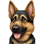 German shepherd  sticker