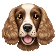 cocker spaniel sticker