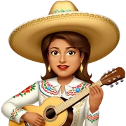Mariachi Guitarist sticker