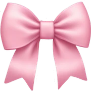 Baby pink bow  sticker