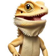 Bearded dragon sticker