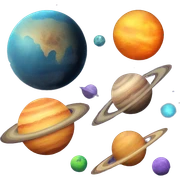 Planets sticker