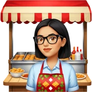 Street Food Vendor sticker