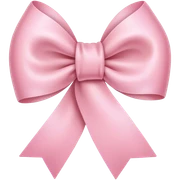 soft pink ribbon sticker