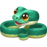 cute snake sticker