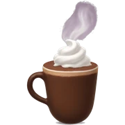 Hot chocolate sticker