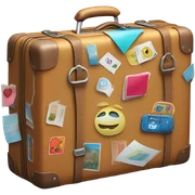 Happy suitcase  sticker