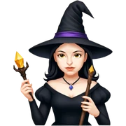 Witch sticker