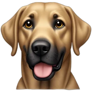Black Lab sticker