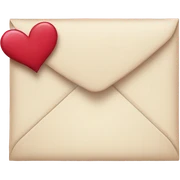 romantic letter sticker