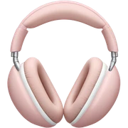 Airpods max light pink  sticker