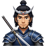 Warrior Samurai sticker