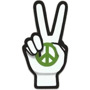 Peace sign  sticker