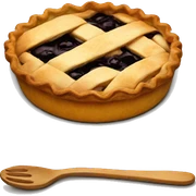 Pie sticker