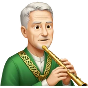 Irish Musician sticker