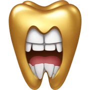Gold Tooth  sticker