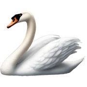 swan sticker