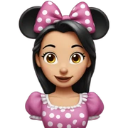 Minnie mouse sticker