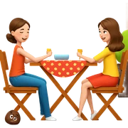 happy moments with family sticker