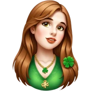 Clover Charm sticker