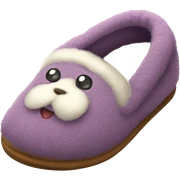 cozy slippers sticker