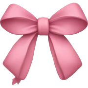 Bow with pink and beige tiles sticker