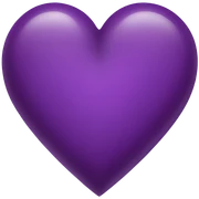 Purple heart sticker