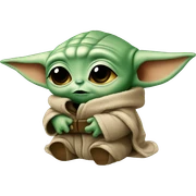 baby yoda sticker