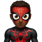 Spiderman miles morales  sticker