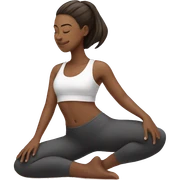 Yoga girl  sticker