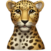 leopard sticker